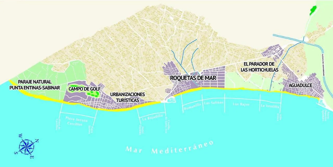 Apartment Ferienwohnung Expoholidays - Terramar Roquetas de Mar Spanien